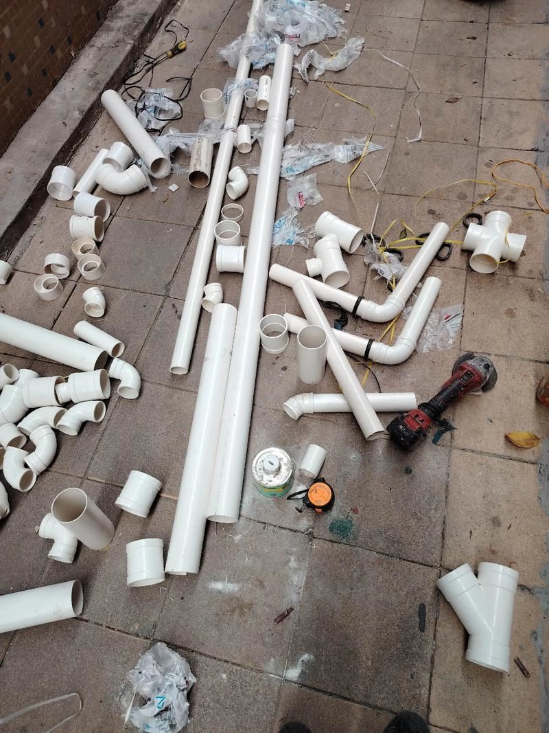 管道安装，高空外墙管道安装维修，附近高空作业安装