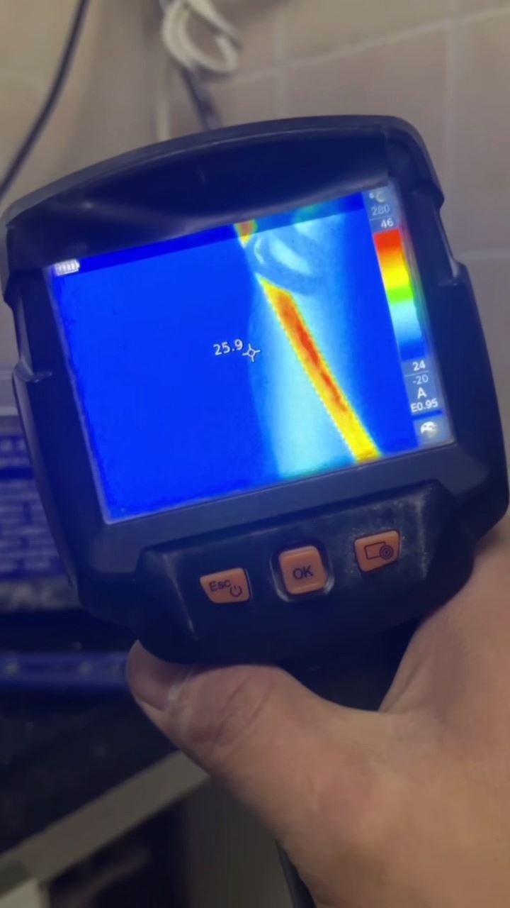 深圳暗管漏水检测 热成像精准定位 上门免砸砖维修